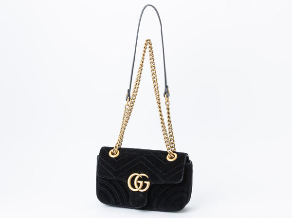 GUCCI (グッチ)ショルダーバッグ  446744 ベルベット