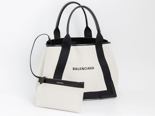 BALENCIAGA (バレンシアガ) ネイビーカバス  581292