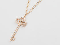 Tiffany & Co. (ティファニー)  K18PG ネックレス
