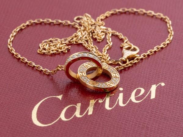Cartier(カルティエ）ラブネックレス ダイヤモンド 