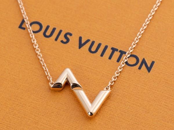 ルイ・ヴィトン LOUIS VUITTON パンダンティフ ヴォルト アップサイドダウン ネックレス 750PG ジュエリー