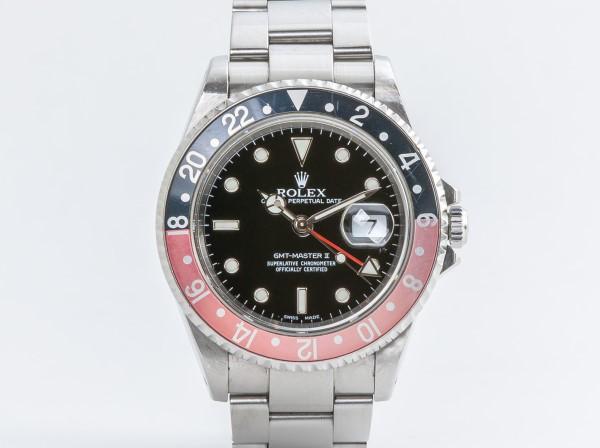 ROLEX (ロレックス)GMTマスターⅡ 16710 SS/赤・黒ベゼル