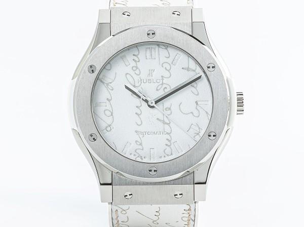 HUBLOT(ウブロ)クラシック フュージョン ベルルッティ フラットビアンコ 511.NE.050W.VR.JBER19