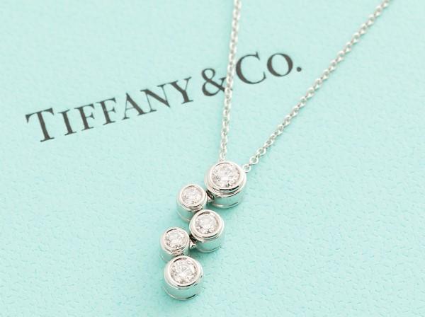 Tiffany & Co. (ティファニー)PT950 ネックレス ダイヤモンド
