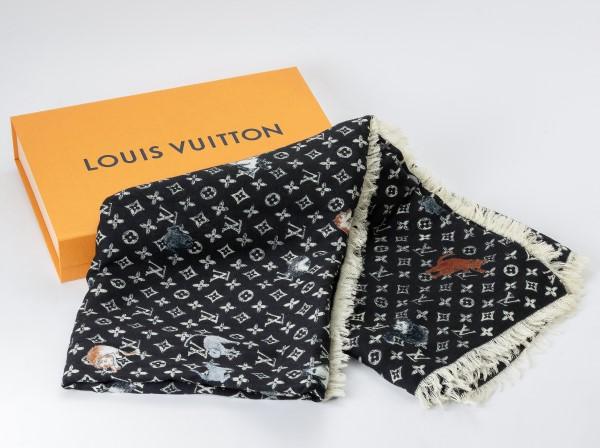 LOUIS VUITTON(ルイ・ヴィトン)ストール MP2271 ウール エトールキャットグラム