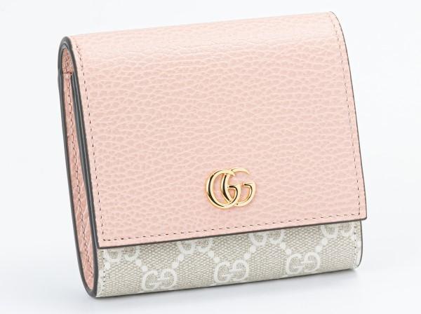 GUCCI (グッチ)二つ折り財布 598587/GGマーモント コンチネンタルウォレット