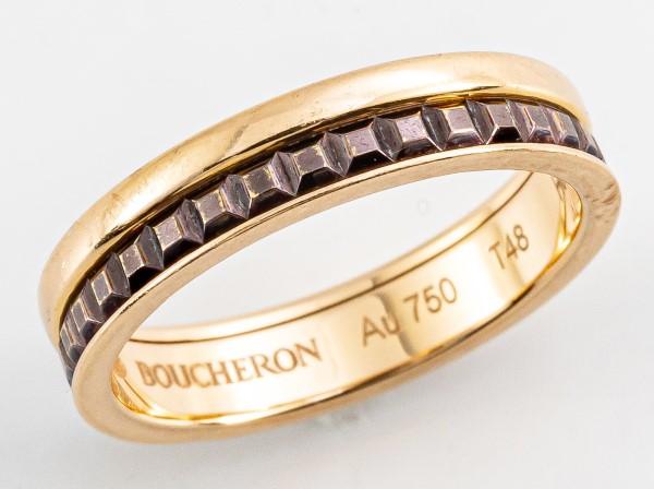 BOUCHERON（ブシュロン)750PG リング キャトルクラシック ハーフ JAL00175