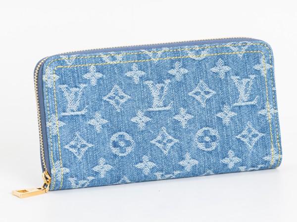 LOUIS VUITTON(ルイ・ヴィトン)モノグラム　デニム ジッピーウォレット M82958