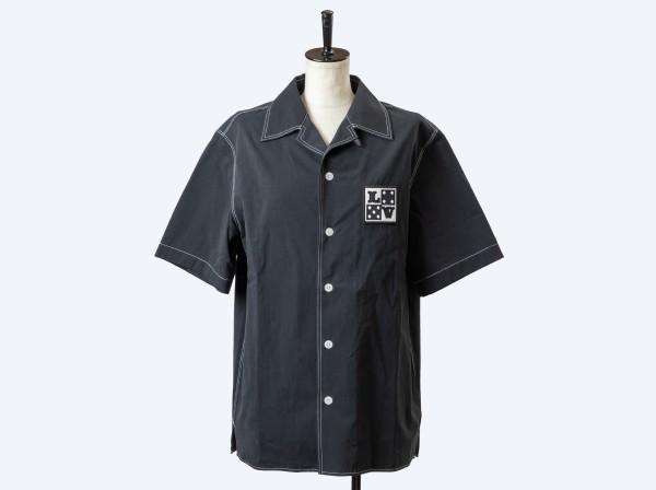 LOUIS VUITTON(ルイ・ヴィトン)1AFWTU/エンブロイダードショートスリーブ コットンシャツ