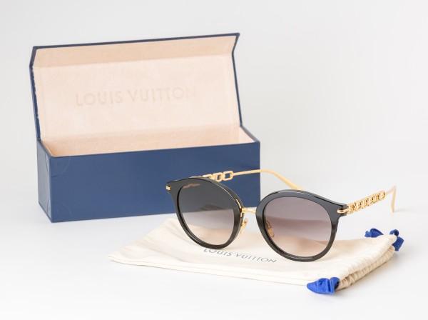 LOUIS VUITTON(ルイ・ヴィトン)LVチェーンツーラウンドサングラス Z2112U