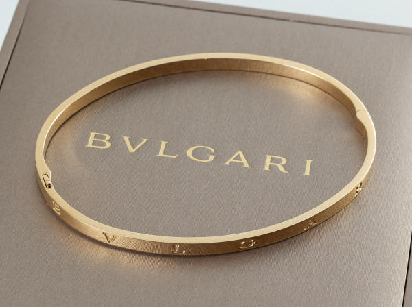 BVLGARI (ブルガリ) K18YG ビー・ゼロワン ブレスレット  360438