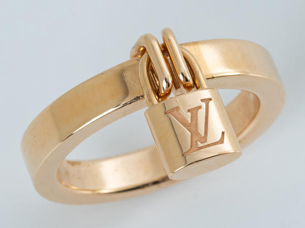 LOUIS VUITTON(ルイ・ヴィトン) 750PG バーグロックイット リングPM Q9F66C