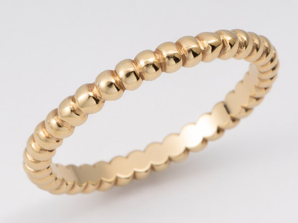 Van Cleef & Arpels (ヴァンクリーフ＆アーペル)ペルレ ゴールドパール リング スモールモデル VCARPJMG00