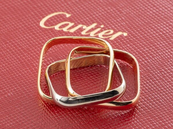 Cartier(カルティエ) リング トリニティ クッション B4240600