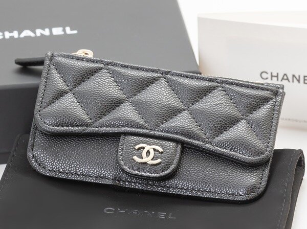 CHANEL (シャネル) ジップ カードケース AP2570 B10583 C3906