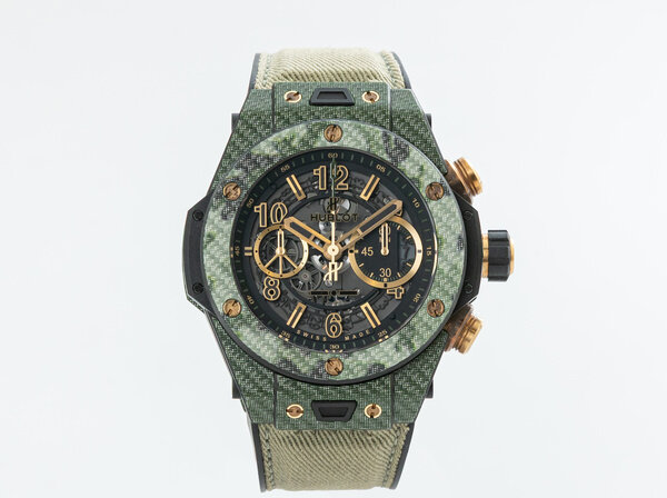 HUBLOT(ウブロ) ビッグバン ウニコ イタリアインディペンデント グリーンカムフラージュ 411.YG.1198.NR.ITI16