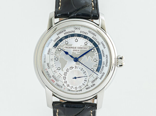 FREDERIQUE CONSTANT(フレデリック・コンスタント) クラシック ワールドタイマー マニュファクチュール FC-718WM4H6
