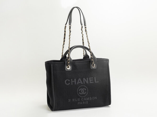 CHANEL(シャネル) ドーヴィル ショッピングバッグ 2wayトート AS3257