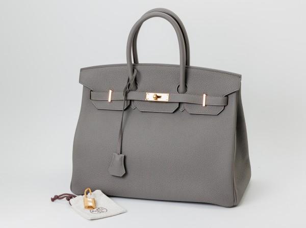 HERMES(エルメス)バーキン 35 トゴ エタン×ゴールド金具