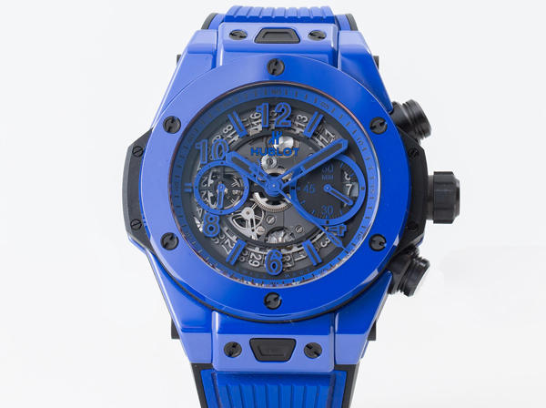 HUBLOT (ウブロ) ビッグバン限定品　ウニコ　ブルーマジック 411.ES.5119.RX