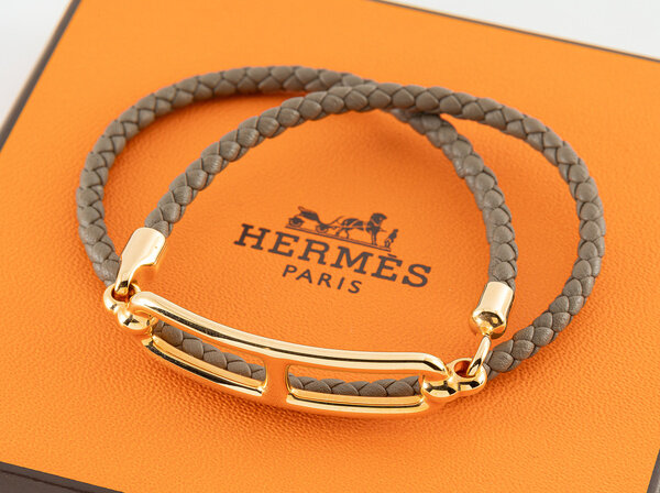 HERMES(エルメス) ルリ ドゥブルトゥール ブレスレット H071727F 18T2